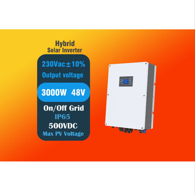 品質  Single Phase 3KW On Off Grid Hybrid Solar Inverter 工場